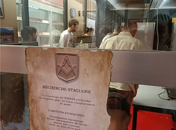 Escape game conçu avec les étudiants de l'École nationale supérieure d'architecture de Nancy